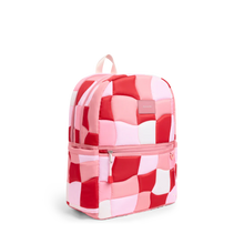 Load image into Gallery viewer, KANE DOUBLE POCKET LARGE- PINK PUFF CHECK