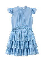 Load image into Gallery viewer, RORY EMBROIDERED MINI- BLUE