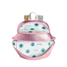 Load image into Gallery viewer, KANE DOUBLE POCKET LARGE- PINK PUFF CHECK