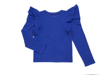 Load image into Gallery viewer, FLUTTER COBALT SWEATER