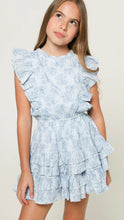 Load image into Gallery viewer, GUSTAVIA DRESS - BLUE ROSE