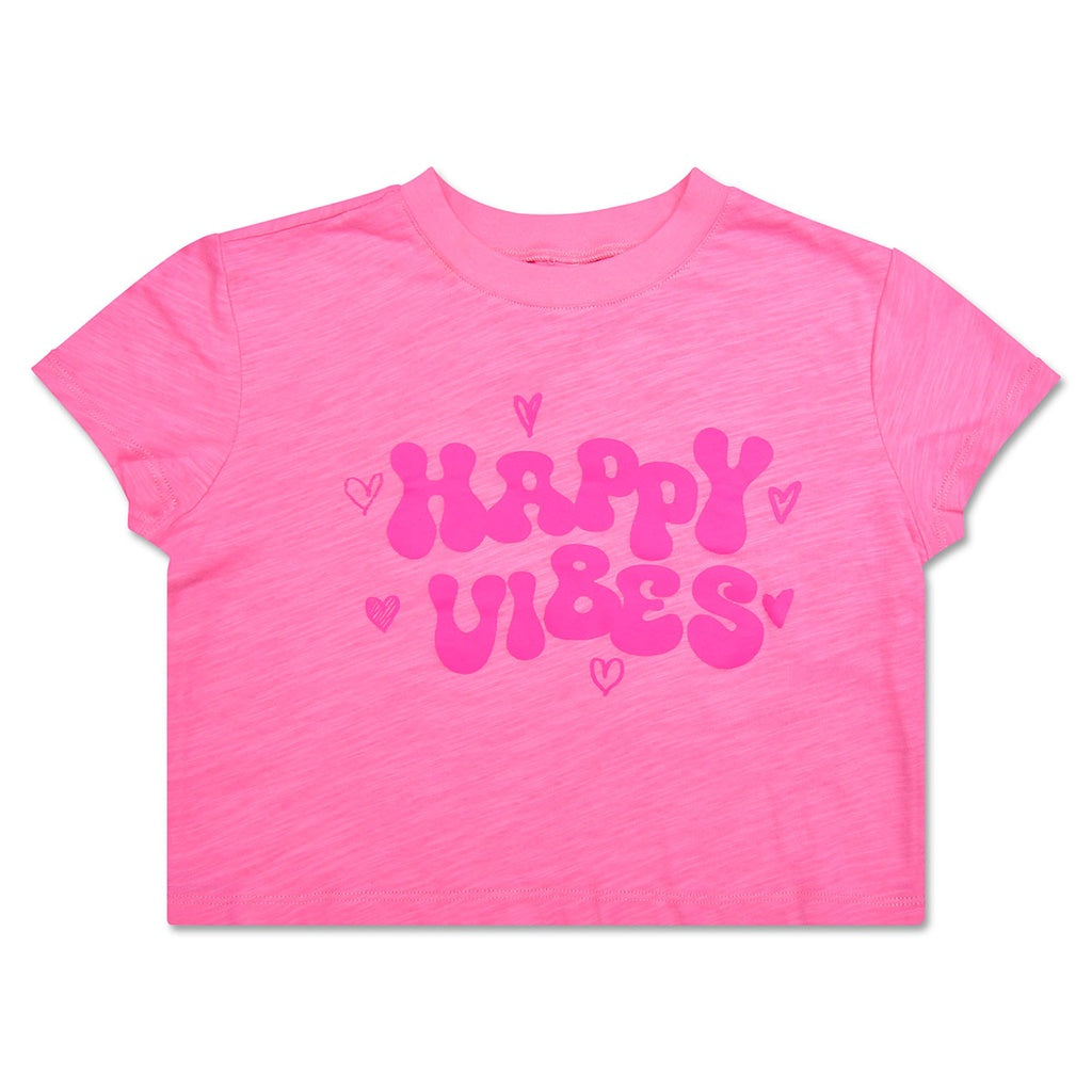 HAPPY VIBES BOXY TEE