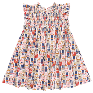 STEVIE DRESS- VINTAGE NUTCRACKER