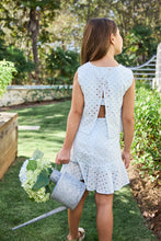 Load image into Gallery viewer, CLEO DRES- AQUA EYELET