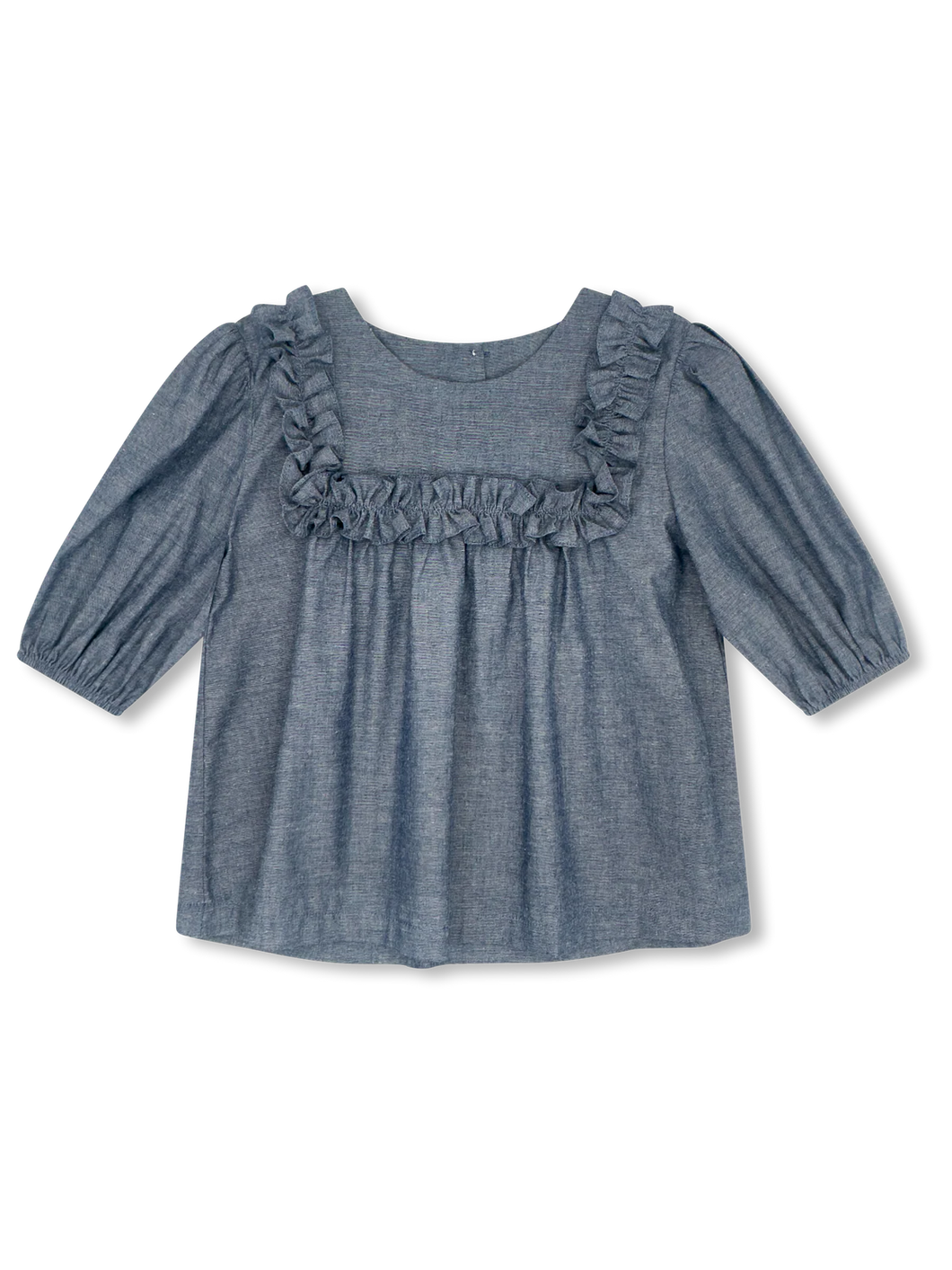 BRYNLEE BLOUSE - DENIM