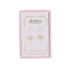 PEARL HEART EARRING SET