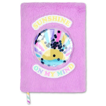 Load image into Gallery viewer, SUNSHINE ON MY MIND FUZZY JOURNAL