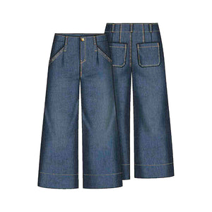 WIDE LEG DENIM- MEDIUM