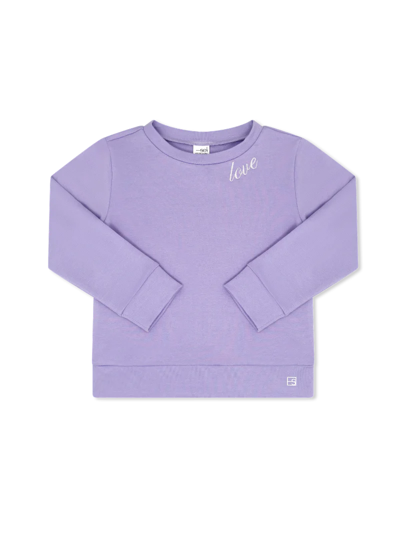ALEX SWEATSHIRT- LAVENDER