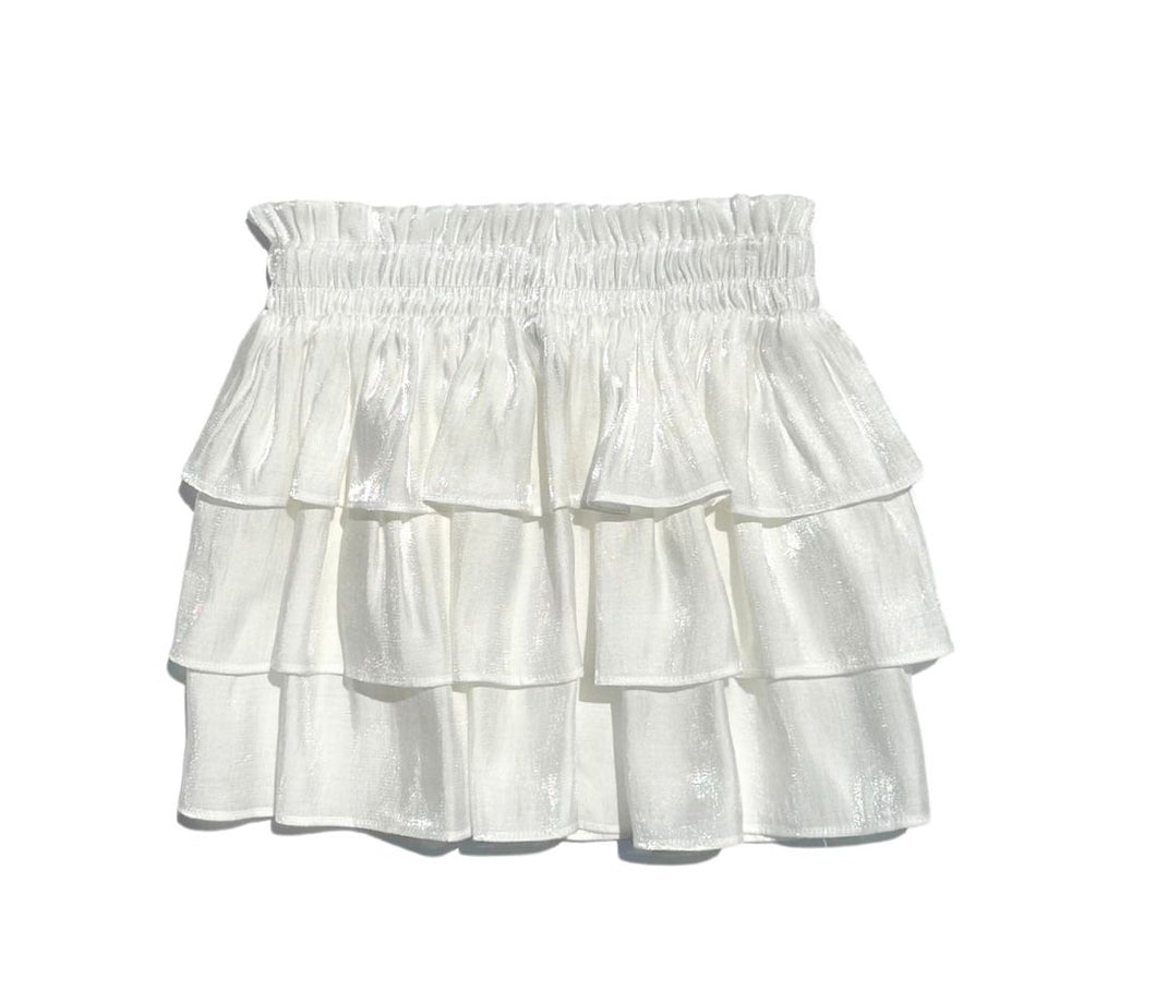 LUNA SKIRT- WHITE