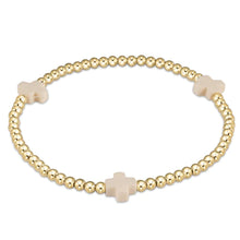Load image into Gallery viewer, SIGNATURE CROSS BRACELET- PURPLE