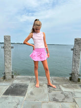 Load image into Gallery viewer, PINK GATHERED MINI SKORT