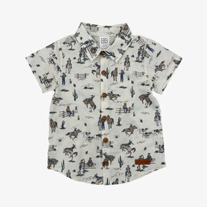 NASH BUTTON UP- THE RANCH
