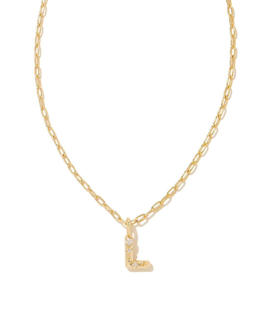 LETTER L NECKLACE