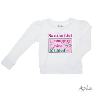 SANTA'S LIST SWEATSHIRT