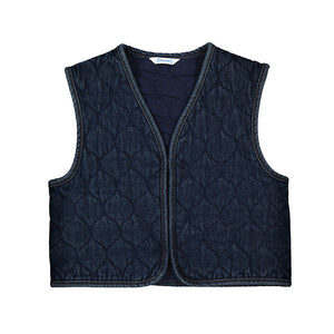 PADDED VEST- SUPER DARK