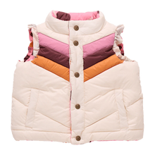Load image into Gallery viewer, TODDLER REVERSIBLE VEST - CREAM