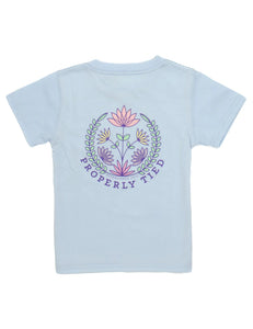 PERIWINKLE FLORAL SS