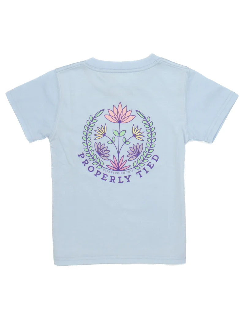 PERIWINKLE FLORAL SS