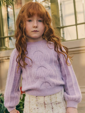 Load image into Gallery viewer, CABLE KNIT SWEATER- LILAC