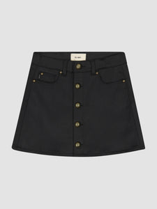 JENNY SKIRT- BLACK COATED