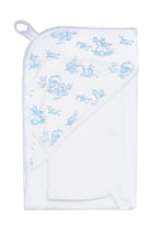 Load image into Gallery viewer, BLUE TOILE HOODED TOWEL