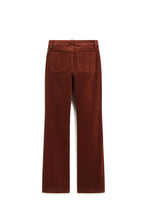 Load image into Gallery viewer, CORDUROY FLARE- BROWN