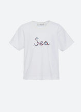 Load image into Gallery viewer, SEA EMBROIDERED TEE