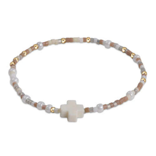 UNWRITTEN CROSS BRACELET- AIN'T SNOW