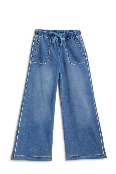 DRAWSTRING WIDE LEG