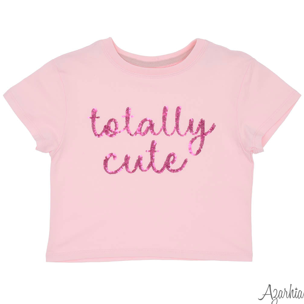 TOTALLY CUTE TINSEL TEE