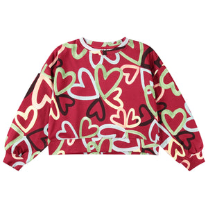 FLUTTERS OF LOVE SWEATSHIRT