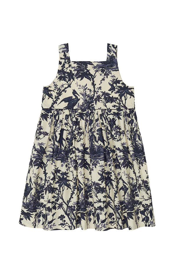 STEVIE DRESS- HERON NAVY