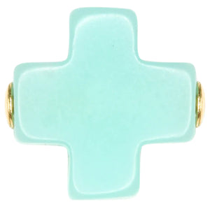 SIGNATURE CROSS BRACELET- MINT