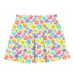 TENNIS SKORT- NEON LEOPARD