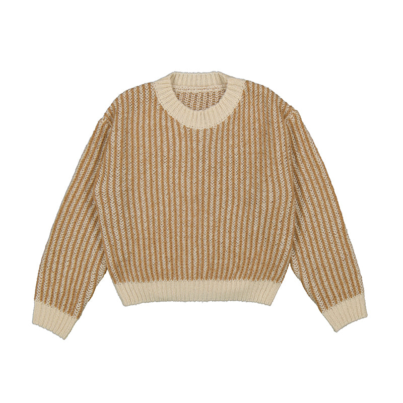 OLIVIA SWEATER- CAMEL