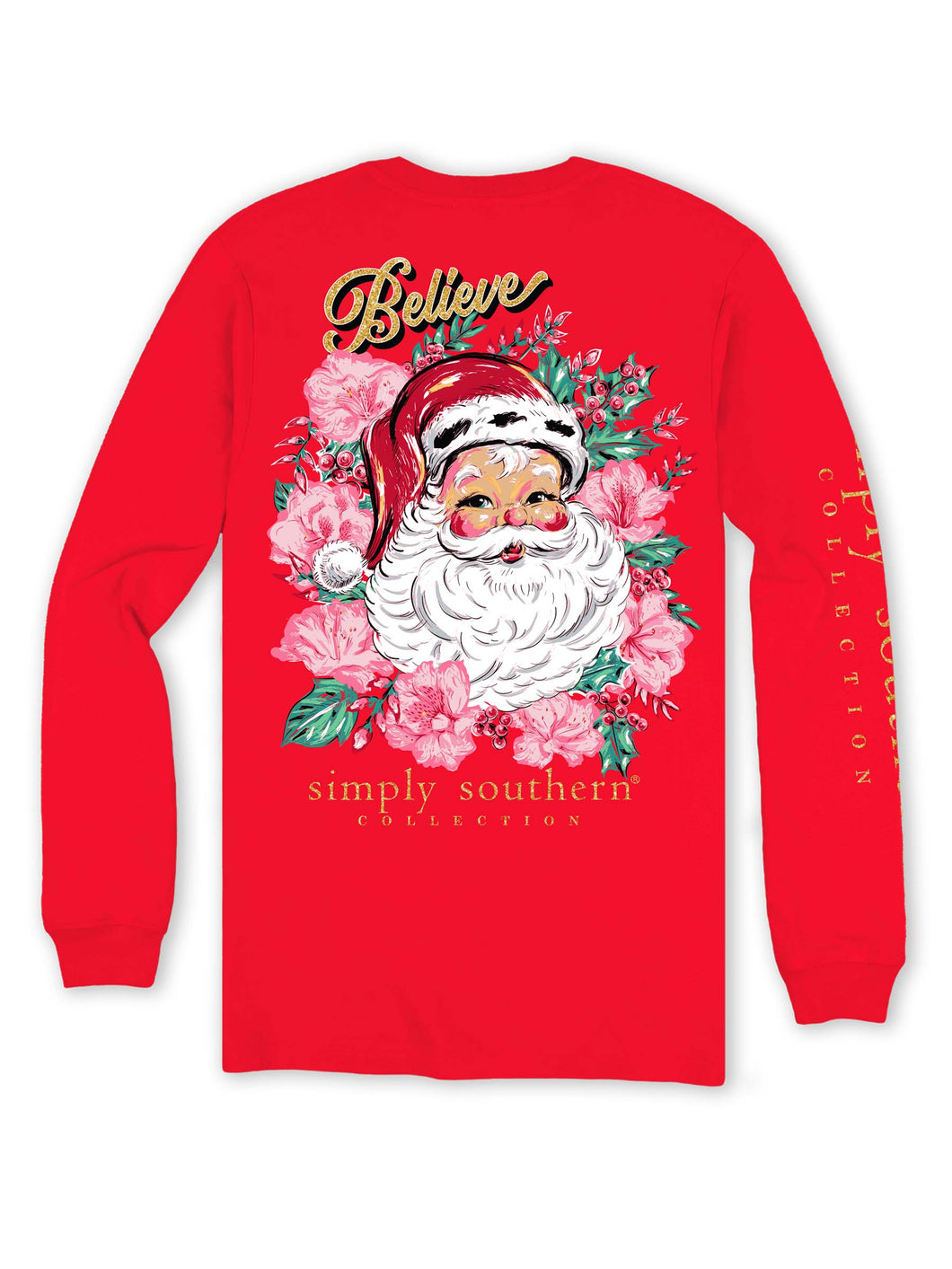 FLORAL SANTA LS