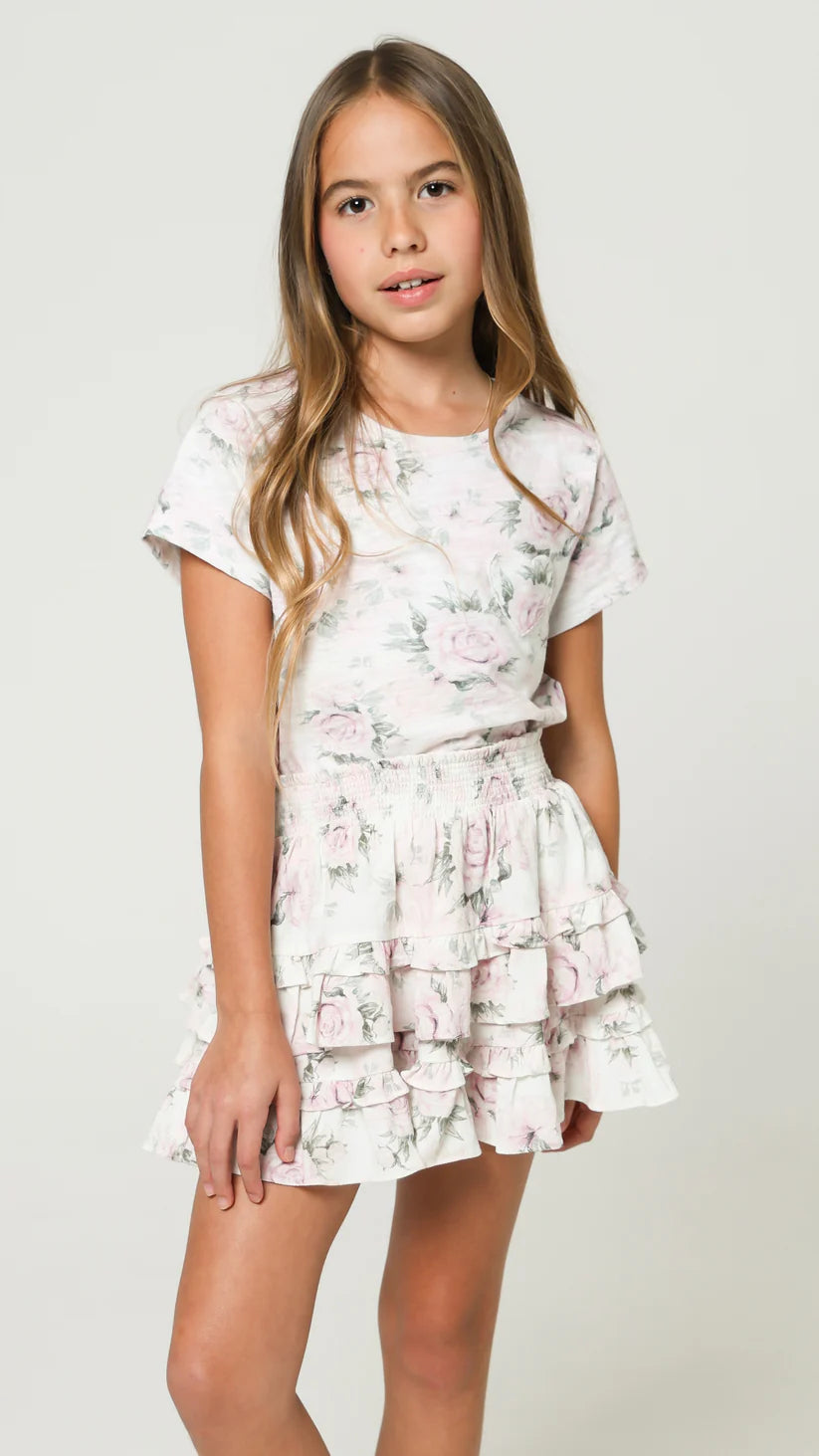 SALINE SKIRT - DUSTY ROSE
