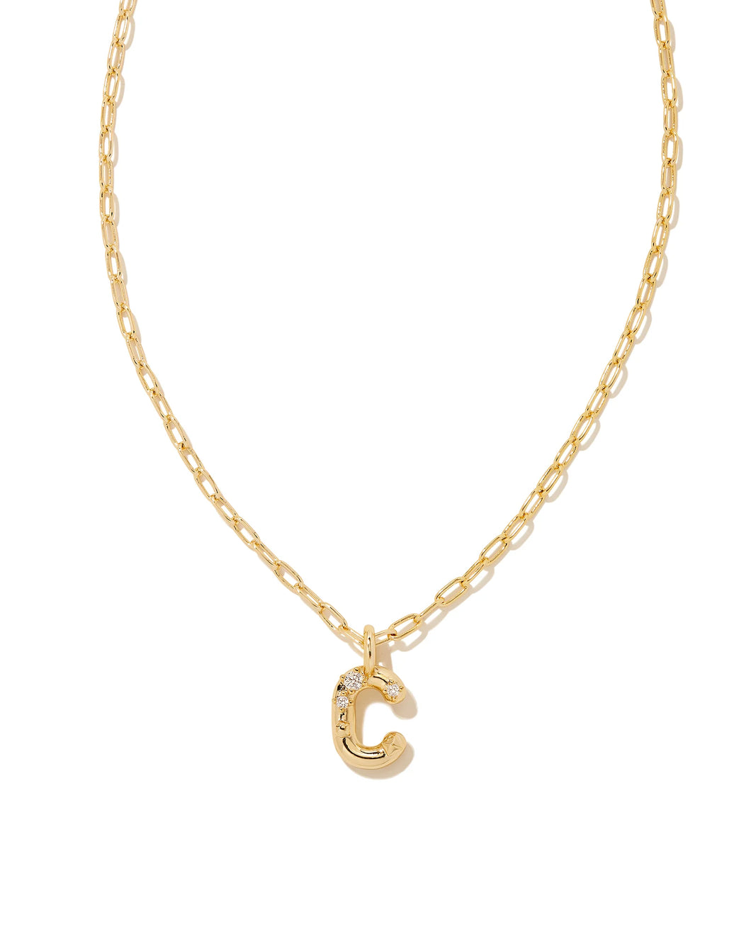 LETTER C NECKLACE