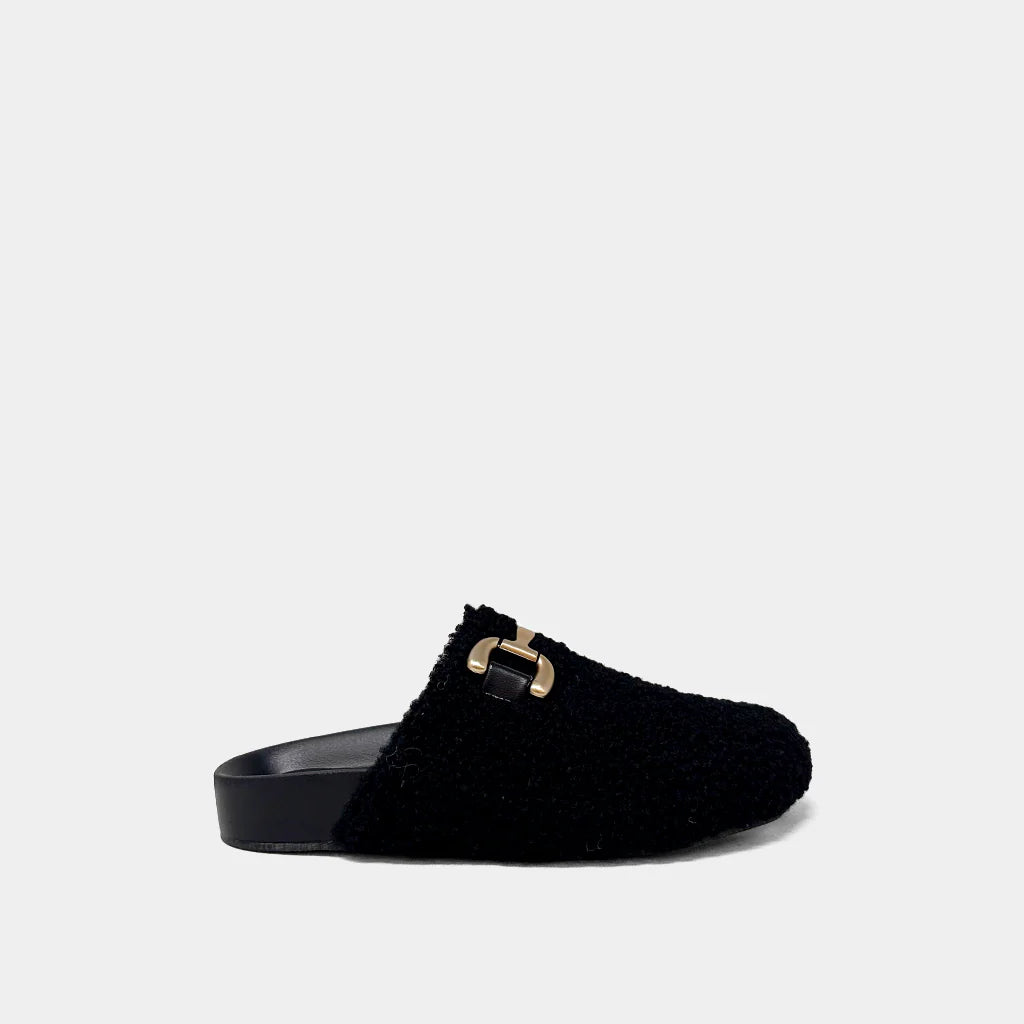 AZALEA CLOG- BLACK