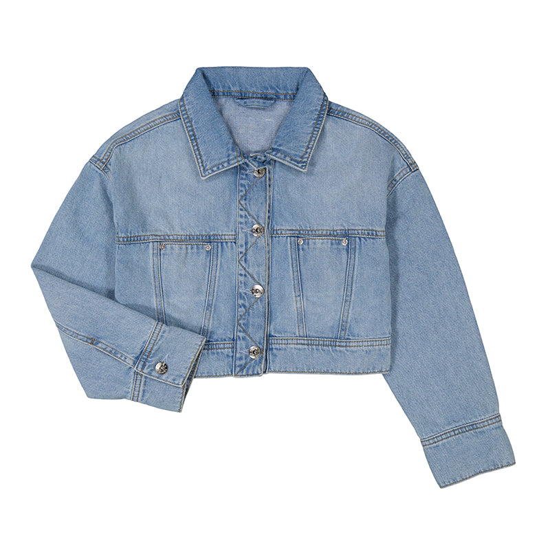 CROPPED JEAN JACKET