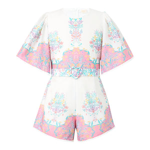 GRACIE FLORAL ROMPER