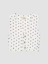 Load image into Gallery viewer, ZIZI VEST- MARINE DOTS