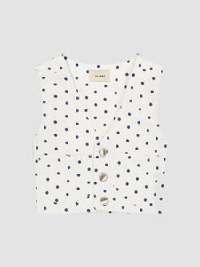 ZIZI VEST- MARINE DOTS