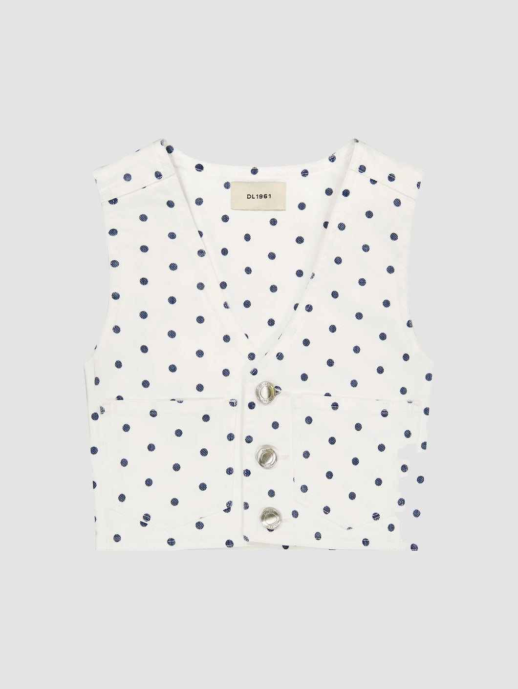 ZIZI VEST- MARINE DOTS