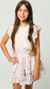 GUSTAVIA DRESS - PINK ROSE