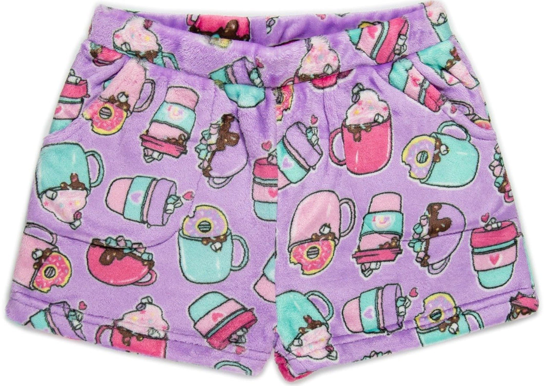 PLUSH PJ SHORTS