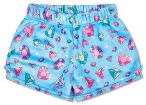 PLUSH PJ SHORTS - JAZZY JEWEL