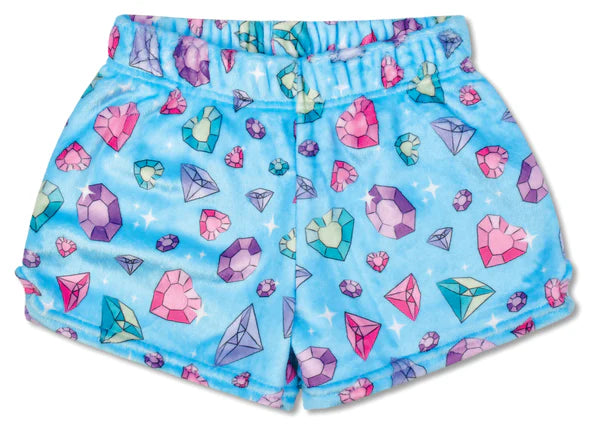 PLUSH PJ SHORTS - JAZZY JEWEL