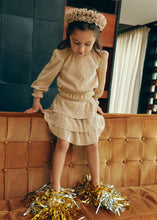Load image into Gallery viewer, PLEATED SKIRT SET - OAT